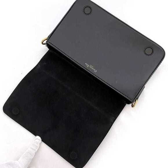DIOR Black Leather Clutch Bag - Picture 8 of 10